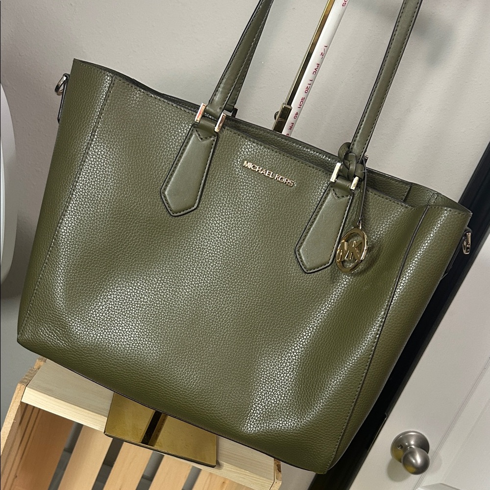 Michael Kors Sage Green Tote